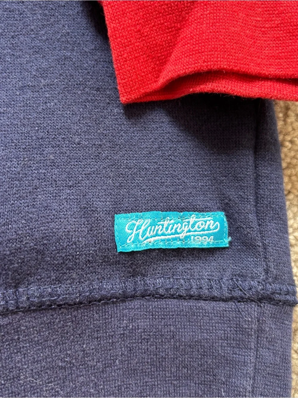 Huntington Kids Navy & Red 'Chillin' With My Dinosaur' Long-Sleeve Top